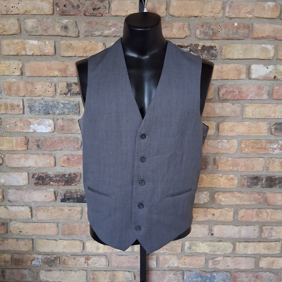 EGARA SLIM FIT 3 PIECE WOOL SUIT SIZE L - Picture 2 of 16